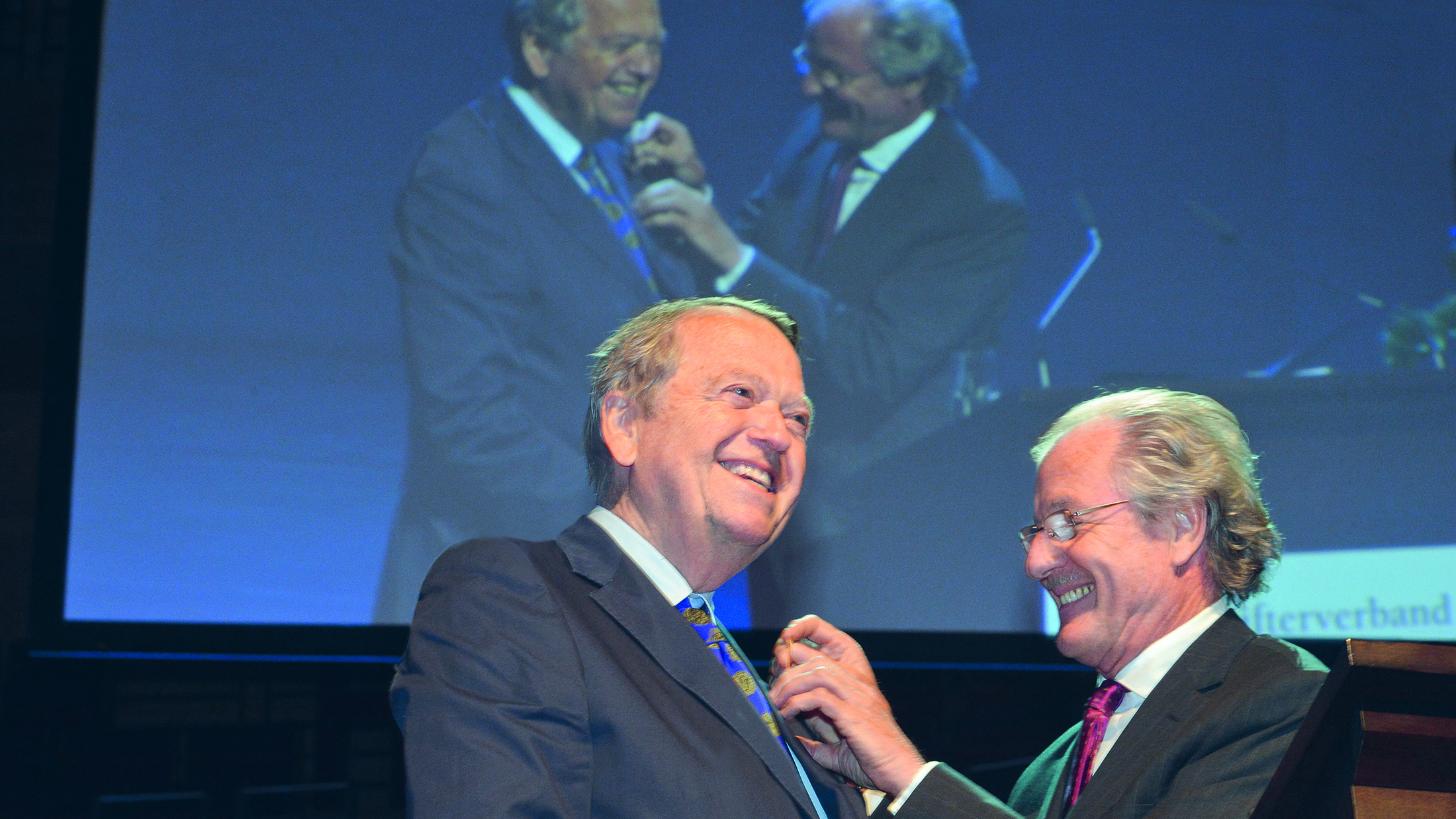 Arendt Oetker und Wolfgang Reitzle (Foto: David Ausserhofer)