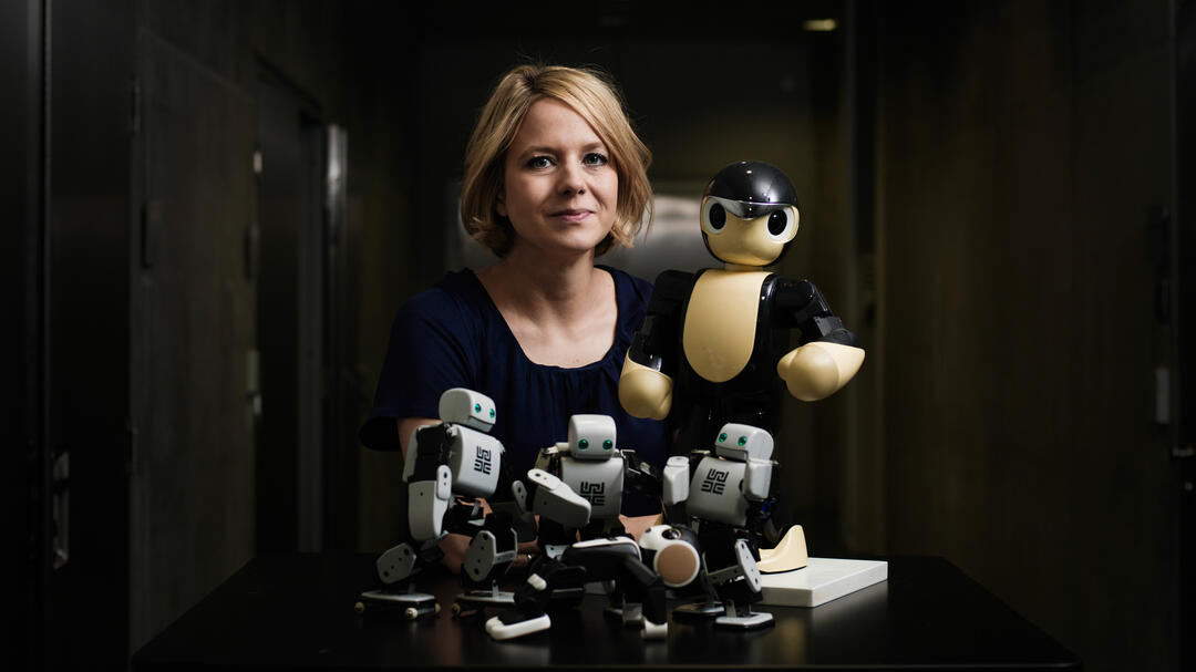 Roboterpsychologin Martina Mara (Foto: Markus Thums)