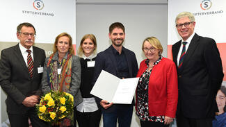 Curriculum 4.0: Auszeichnung der Delegation der Universität Mainz am 24. Oktober 2016 (Foto: Peter Himsel)