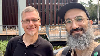 Anselm Böhmer & Illie Isso (Foto: privat)