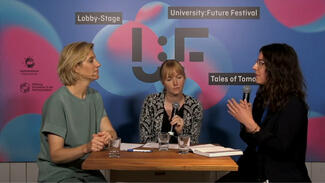Video von University:Future Festival 2024: Interview mit Yasmin Djabarian und Lisa Nieth