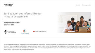 Website zum Informatik-Monitor