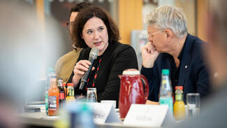 Zukunftsforum Forschung & Innovation in Bremen am 12. Februar 2025 (Foto: Hannes von der Fecht)