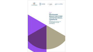 Deutschland braucht eine starke und mutige Innovationspolitik (Cover des Empfehlungspapiers)