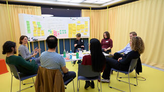 Team-Puzzling-Event am 2. April 2025 (Foto: Julia Merkel)