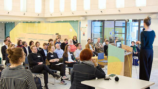 Team-Puzzling-Event am 2. April 2025 (Foto: Julia Merkel)