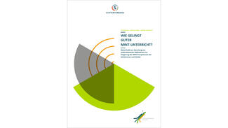 Wie gelingt guter MINT-Unterricht? (Cover der Studie)