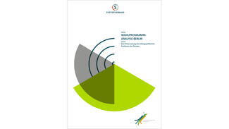 Bildungspolitische Wahlprogrammanalyse Berlin 2026 (Cover der Publikation)