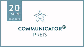 20 Jahre Communicator-Preis (Logo)