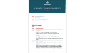 Programmübersicht