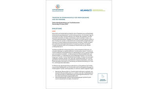 Programm der Abschlusskonferenz zum Programm "Transferbarometer"